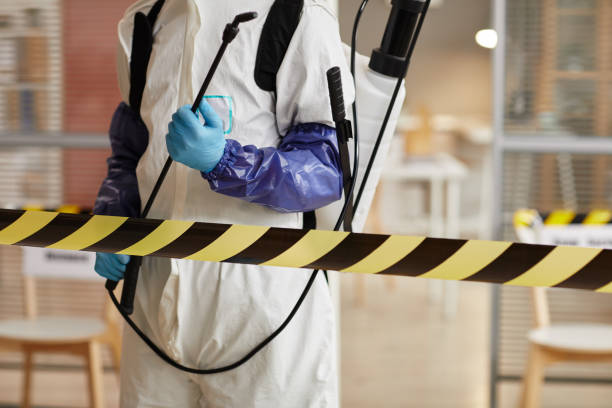Professional Biohazard Cleanup technician working in Rio Grande, NJ